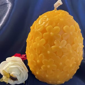 Osterei mit Blüten, gross [028]