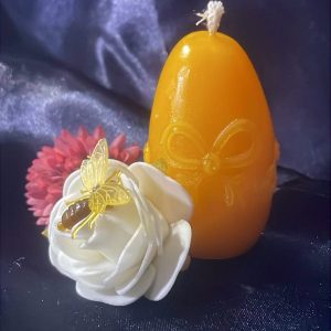 Osterei mit Blumenkranz [043]