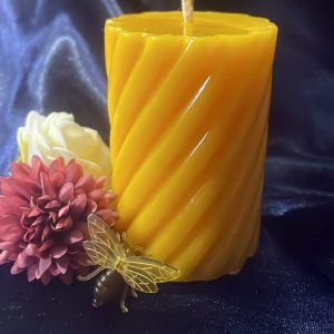 Stumpenkerze Spirale klein [059]