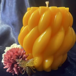 Kugelkerze geflochten groß [76]